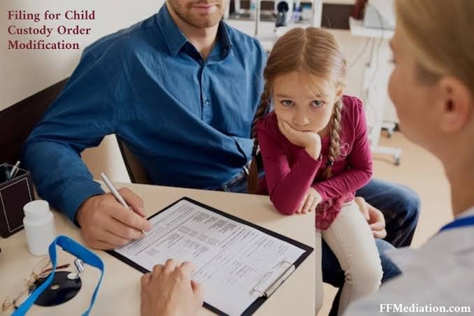 Custody order modification