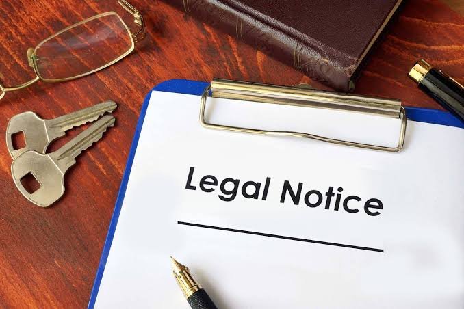 Responding to legal notice