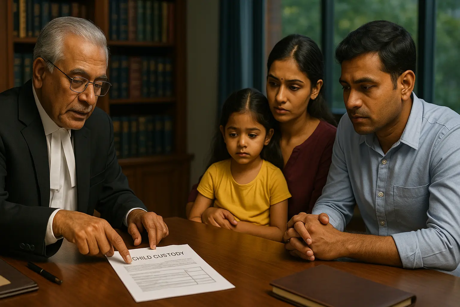 Child custody lawyer consultation